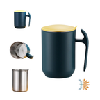 Spill Proof Stainless Cup | Insulated | NDIS Adaptive Drinking Aid