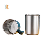 Spill Proof Stainless Cup | Insulated | NDIS Adaptive Drinking Aid