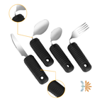 Weighted Bendable Cutlery Set 4pc | Tremor & ROM Aid | NDIS AT