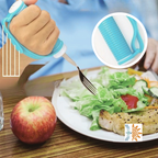 Flexible Cutlery Set 2pc | Adjustable Angle | NDIS Daily Living Aid
