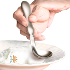 Independent Mealtimes Kit - Weighted Cutlery, Angled Spoons & Spout Cup | NDIS Adaptive Mealtime AT