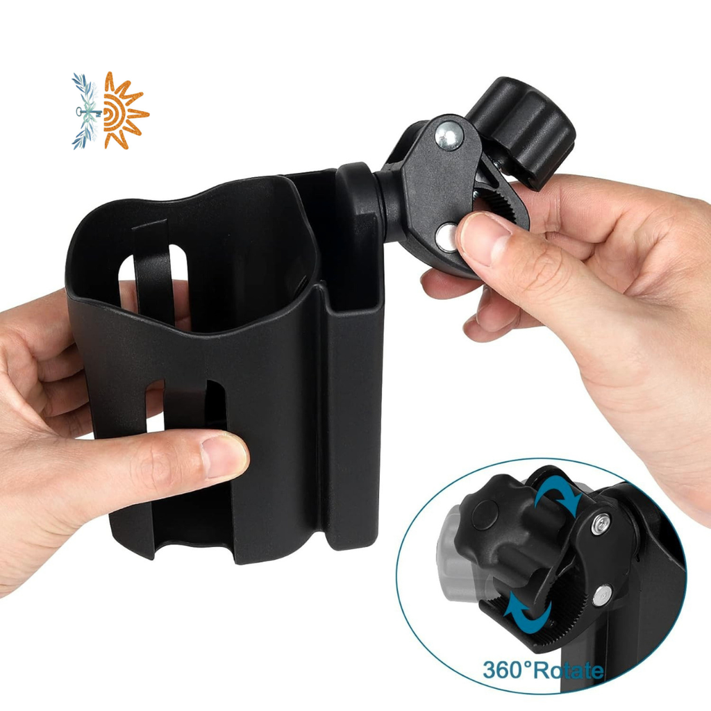 Clip-On Cup & Phone Holder | Wheelchair Accessory | NDIS AT
