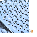 Non-Slip Bath Mat Blue | Bathroom Safety | NDIS AT