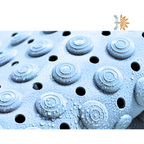 Non-Slip Bath Mat Blue | Bathroom Safety | NDIS AT