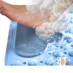 Non-Slip Bath Mat Blue | Bathroom Safety | NDIS AT