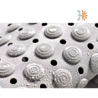 Non-Slip Bath Mat Grey | Bathroom Safety | NDIS AT