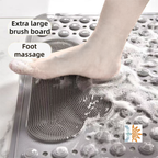 Non-Slip Bath Mat Grey | Bathroom Safety | NDIS AT