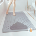 Non-Slip Bath Mat Grey | Bathroom Safety | NDIS AT
