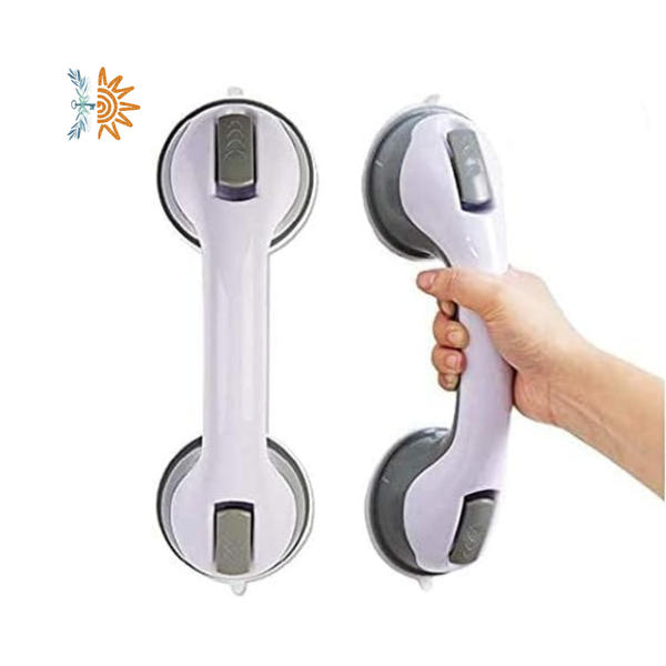 Suction Grab Handles 2 Pack | No-Drill Bathroom Rail | NDIS AT