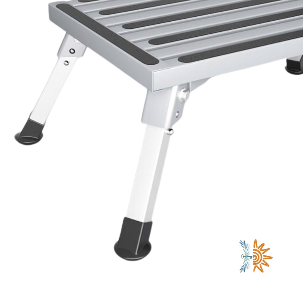 Foldable Aluminium Step 23cm | Safe Reach Aid | NDIS AT