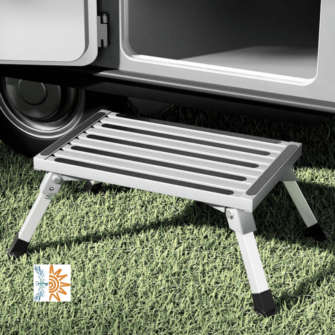 Foldable Aluminium Step 23cm | Safe Reach Aid | NDIS AT