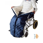 Wheelchair Warmth Weather Bundle - Footmuff, Thermal Poncho & All-Weather Cover | NDIS Thermoregulation AT