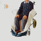 Wheelchair Blanket Footmuff Cashmere 130cm | Warmth | NDIS AT