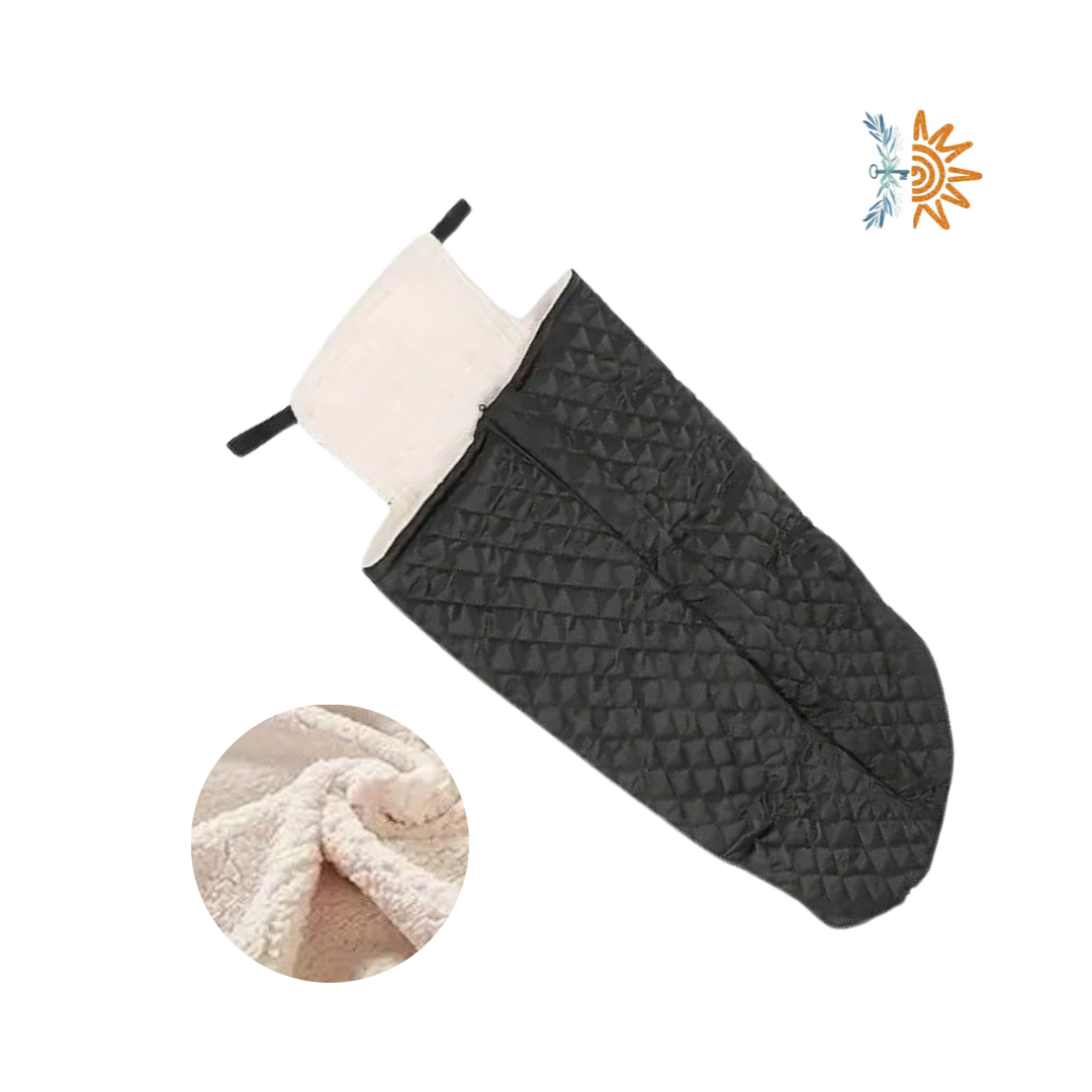 Wheelchair Blanket Footmuff Fleece 106cm | NDIS AT | Entry Warmth