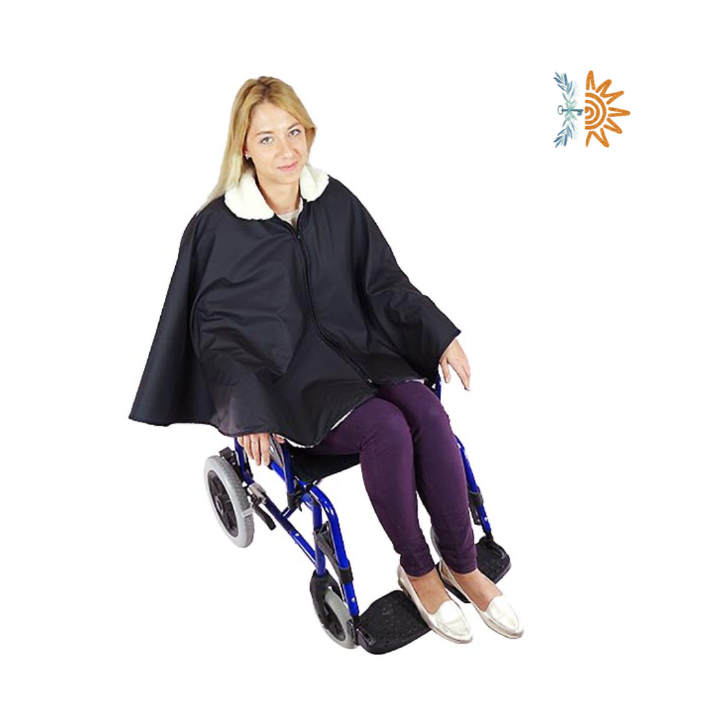 Wheelchair Warmth Weather Bundle - Footmuff, Thermal Poncho & All-Weather Cover | NDIS Thermoregulation AT