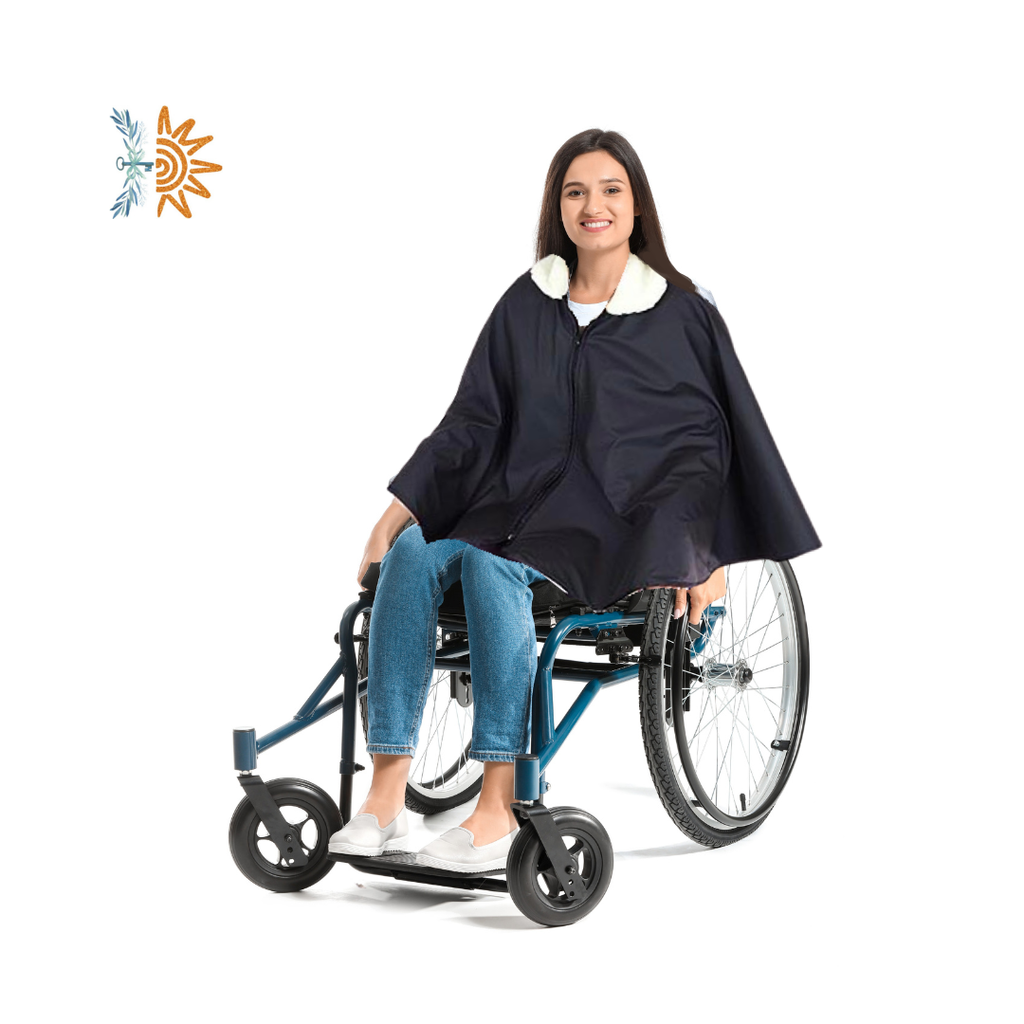 Thermal Poncho Full Body | Wheelchair Warmth | NDIS AT
