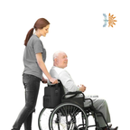 Wheelchair Backpack Zipped Pockets | Storage | NDIS AT