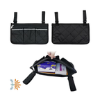 Wheelchair Armrest Bag Zipper Pockets | Quick Access | NDIS AT