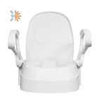 Toilet Seat Raiser Armrests Adjustable Height | NDIS AT | Fall Prevention