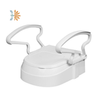 Toilet Seat Raiser Armrests Adjustable Height | NDIS AT | Fall Prevention