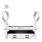 Toilet Seat Raiser Armrests Adjustable Height | NDIS AT | Fall Prevention