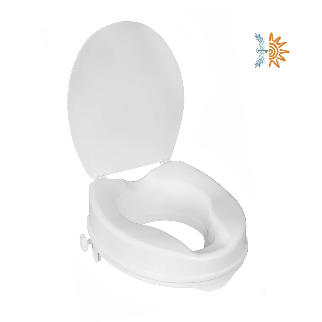 Raised Toilet Seat With Lid | Height Boost | NDIS AT