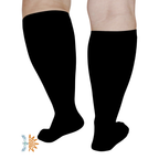Compression Socks Duo - Zip-Up L–XL & Plus Size 4XL–7XL | NDIS Lymphoedema AT