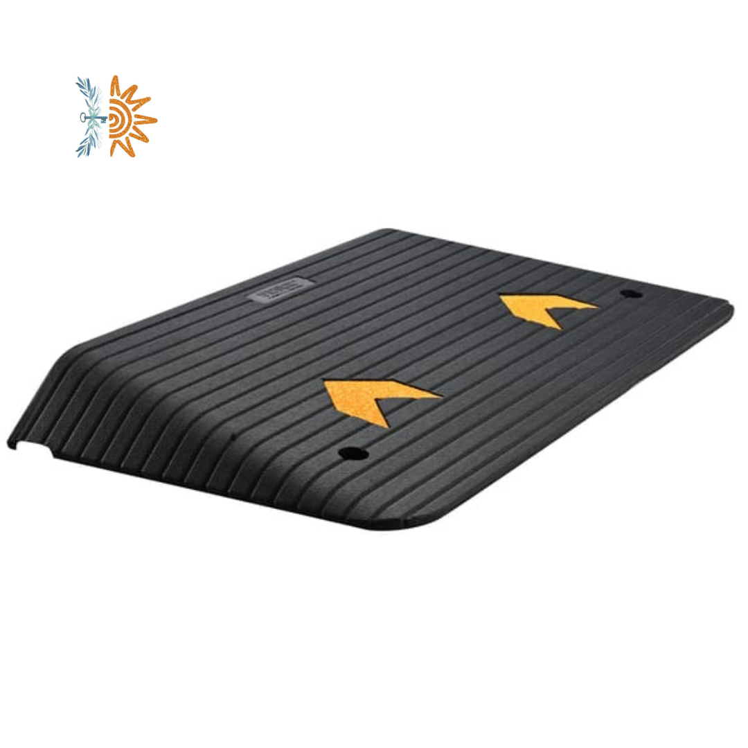 Rubber Wedge Ramp 8.9cm | Medium Step Access | NDIS AT