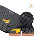 Rubber Wedge Ramp 8.9cm | Medium Step Access | NDIS AT