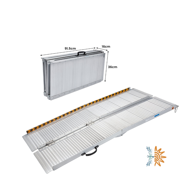 Katrite 6ft Foldable Wheelchair Ramp | Portable | NDIS AT