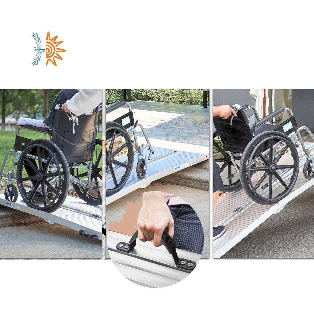 Katrite 6ft Foldable Wheelchair Ramp | Portable | NDIS AT