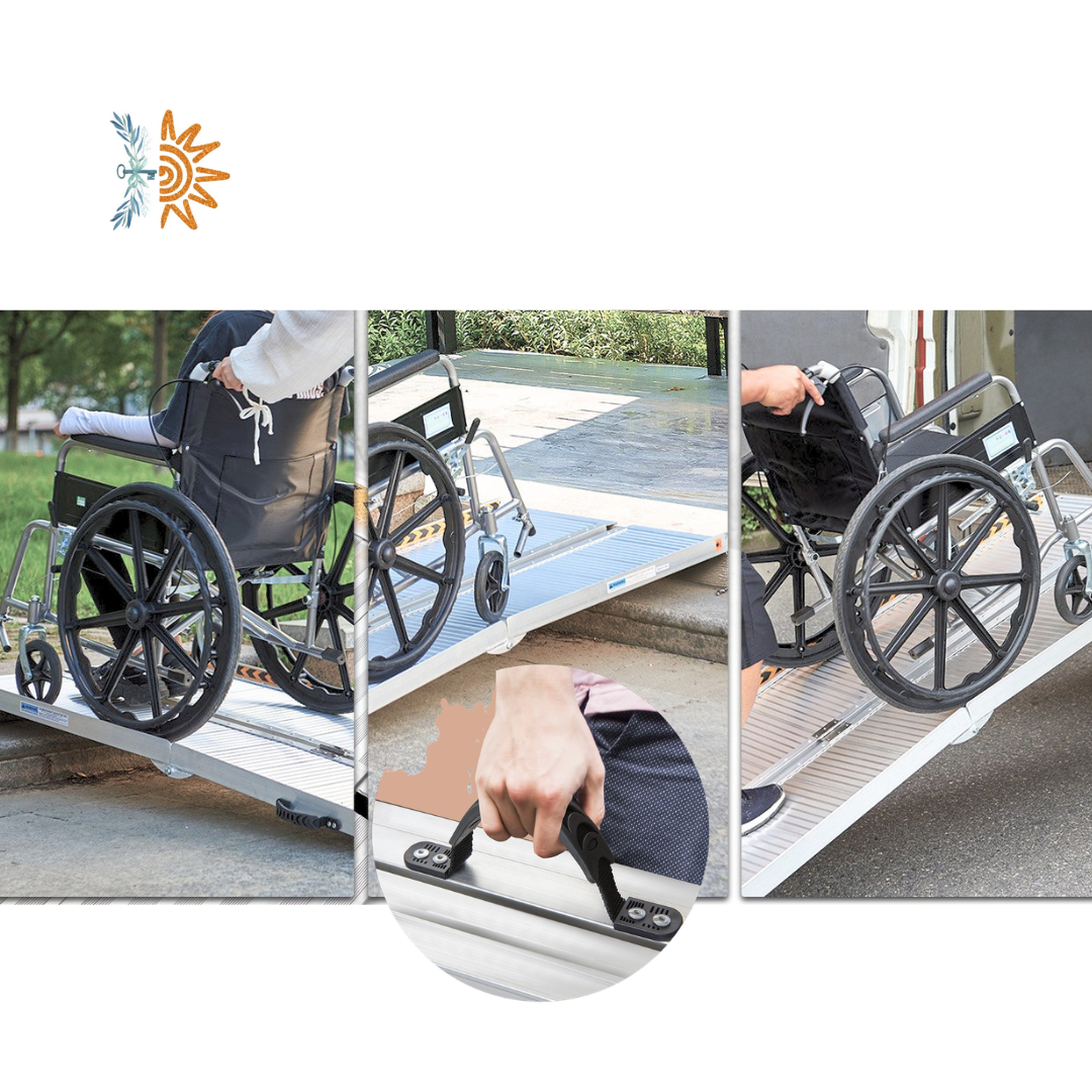 Katrite 6ft Foldable Wheelchair Ramp | Portable | NDIS AT