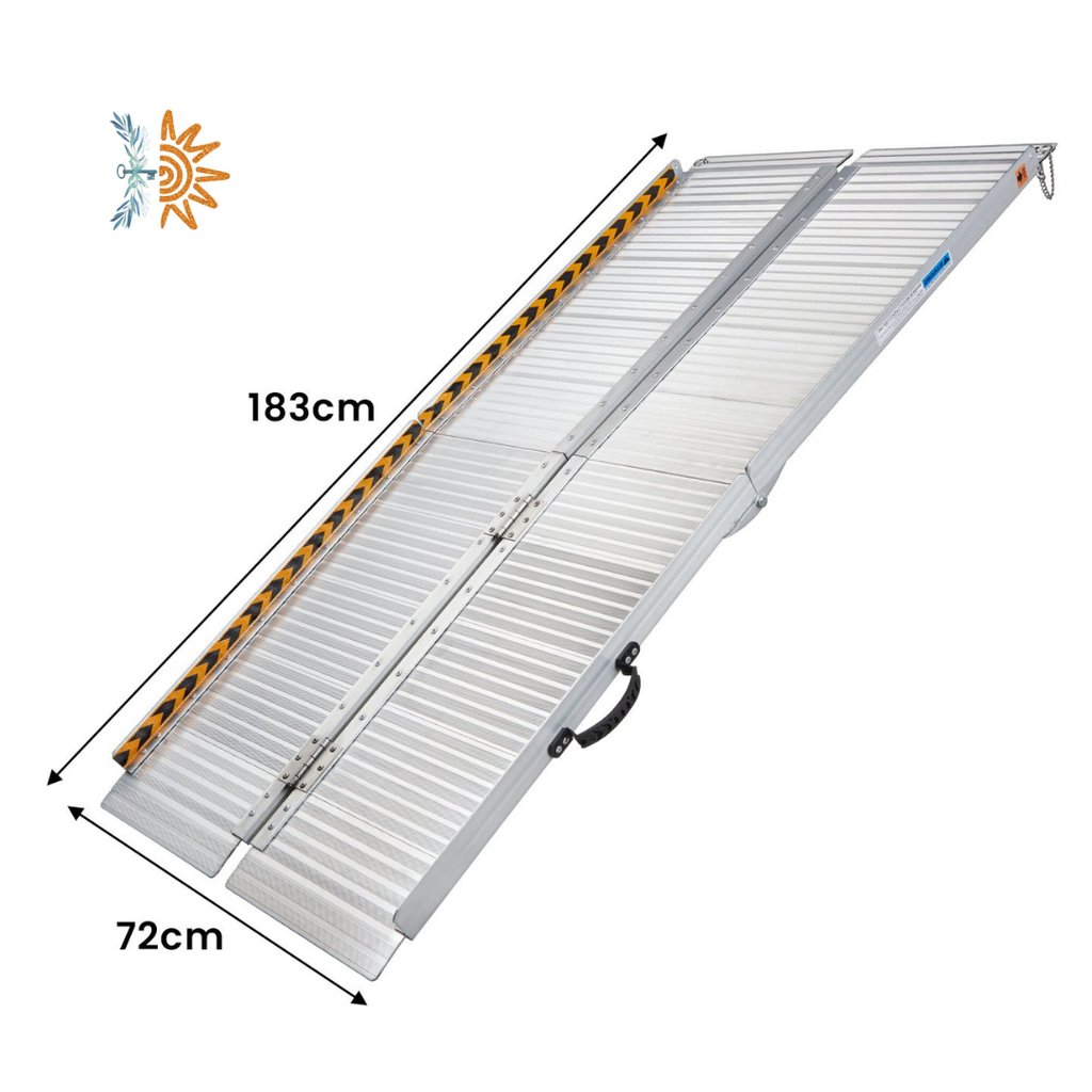 Katrite 6ft Foldable Wheelchair Ramp | Portable | NDIS AT
