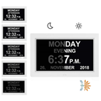 7 Inch Day & Time Clock | Dementia & Cognitive Support | NDIS AT