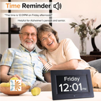 7 Inch Day & Time Clock | Dementia & Cognitive Support | NDIS AT