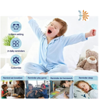 Kids Routine Clock with Colour Sleep Cues | Visual Time Support | NDIS AT