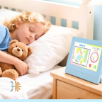 Kids Routine Clock with Colour Sleep Cues | Visual Time Support | NDIS AT
