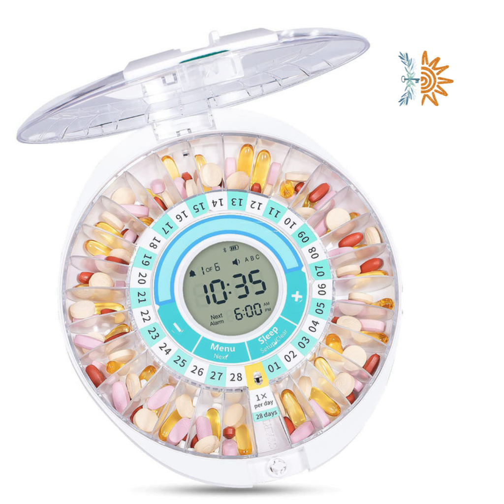 Stay on Track Kit - Day Time Clock & Automatic Pill Dispenser | NDIS Cognitive AT Australia