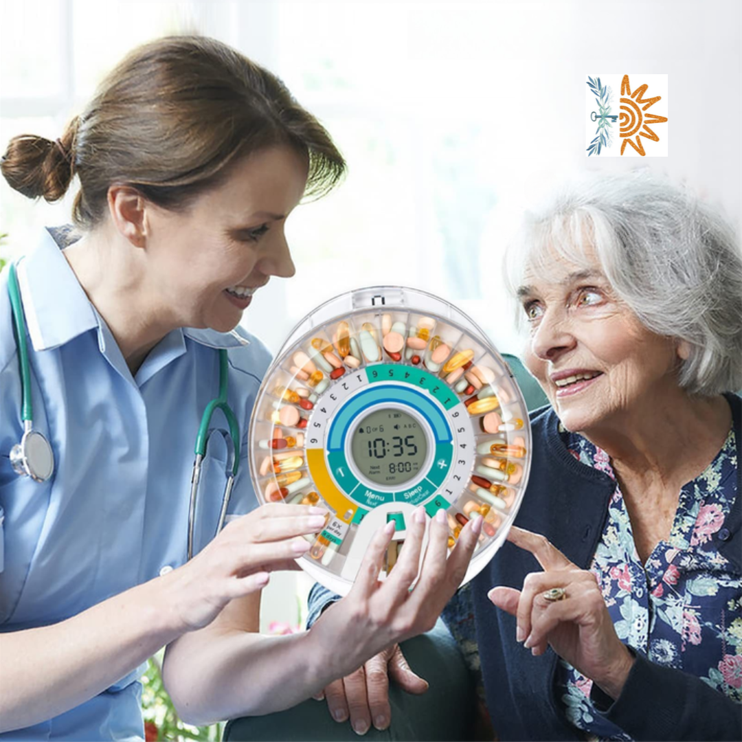 Automatic Daily Pill Dispenser Timer | Medication Management | NDIS AT