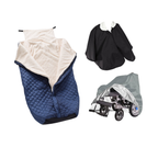 Wheelchair Warmth Weather Bundle - Footmuff, Thermal Poncho & All-Weather Cover | NDIS Thermoregulation AT